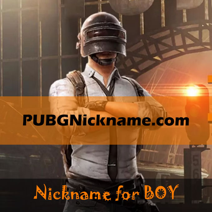 pubgnickname for boy