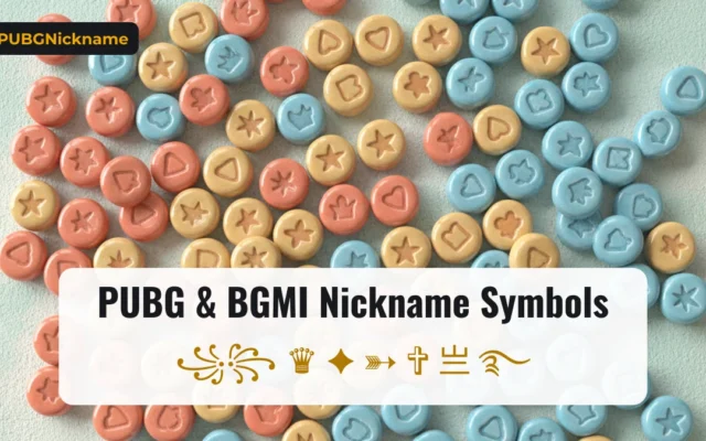 BGMI & PUBG Nickname Symbols: 187 to Copy, With U+ Codes