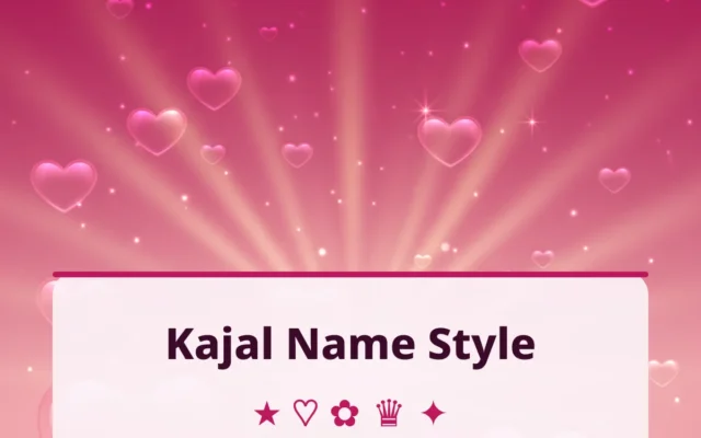 Kajal Name Style: 60+ Stylish Kajal Names for PUBG & BGMI